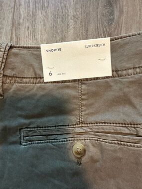 American Eagle Outfitters Olive Green Shortie Shorts